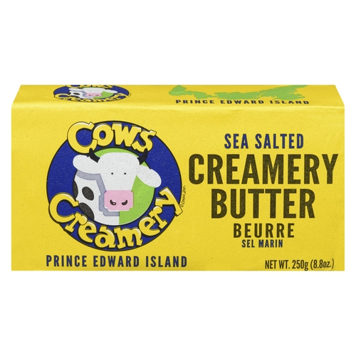 Cows Creamery - Creamery Butter - Sea Salted 250g, 1 Each