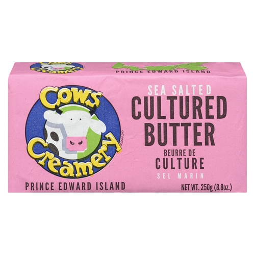 Cows Creamery - Cultured Butter - Sea Salted 250g, 1 Each