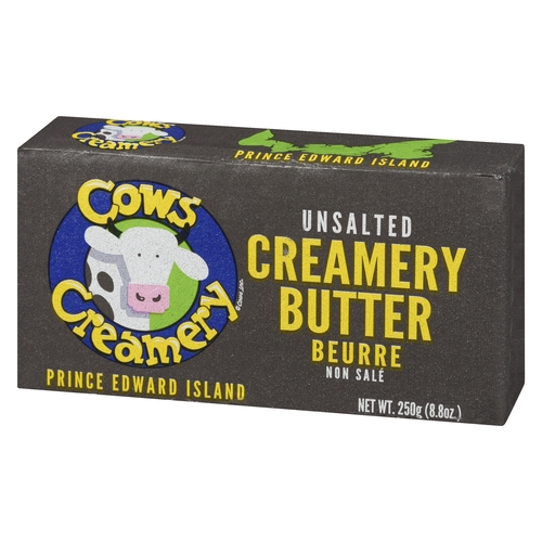 Cows Creamery - Creamery Butter - Unsalted 250g, 1 Each