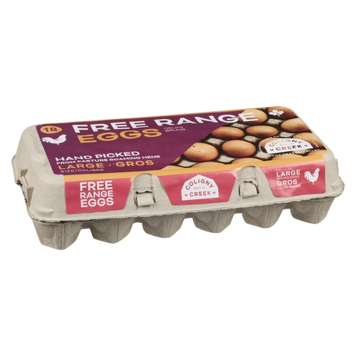 Coligny Creek Egg Co - Free Range Brown Eggs - Large 18pk, 1 Each