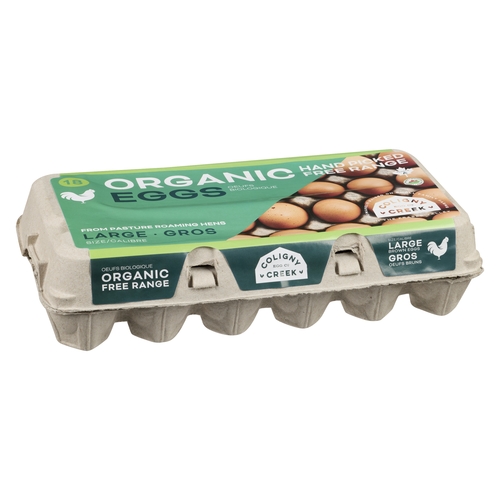 Coligny Creek Egg Co - Organic Free Range Brown Eggs - Large 18pk, 1 Each