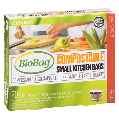 BioBag Compostable Small Kitchen Bags 20pk, 1 Each