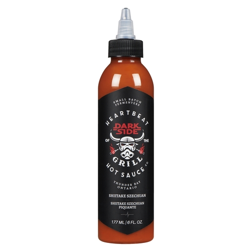 Heartbeat Hot Sauce Co. - Darkside of the Grill Shiitake Szechuan 177ml, 1 Each