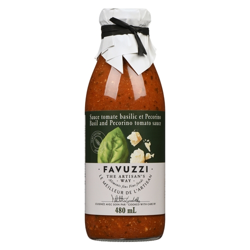 Favuzzi - Tomato Sauce - Basil and Pecorino 480ml
