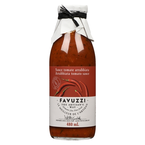 Favuzzi - Tomato Sauce - Arrabbiata 480ml, 1 Each