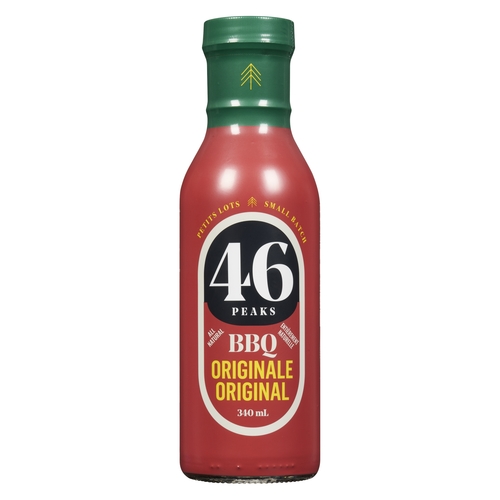 46 Peaks - BBQ Sauce - Original 340ml, 1 Each
