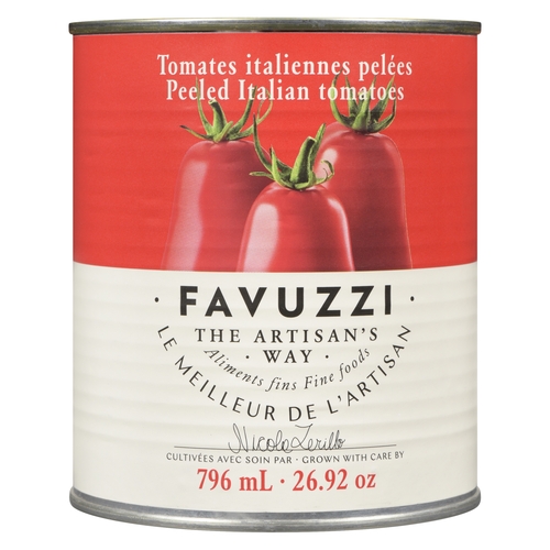 Favuzzi - Italian Tomatoes - Peeled 796ml, 1 Each