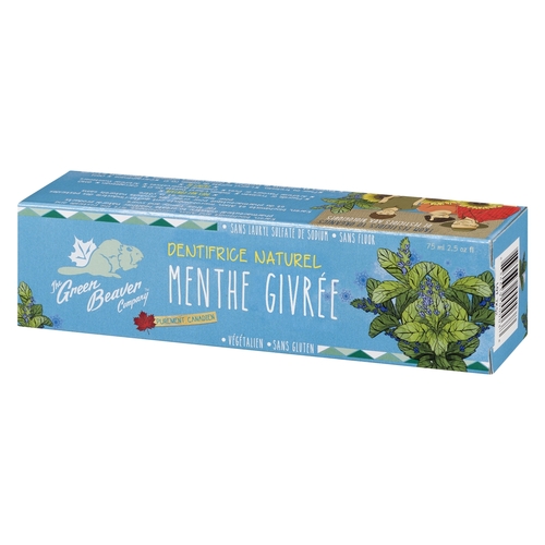 The Green Beaver Company - Natural Toothpaste - Frosty Mint 75ml, 1 Each