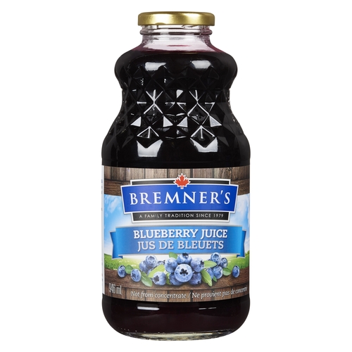 Bremner's - Blueberry Juice 946ml, 1 Each