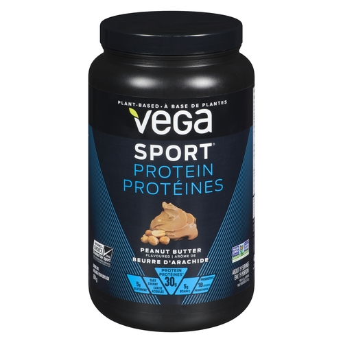 Vega Sport - Protein Drink Mix - Peanut Butter 814g, 1 Each