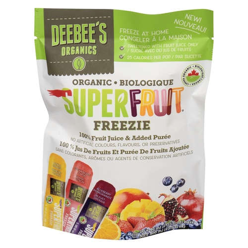 DeeBee's Organics - Superfruit Freezie 10/40ml