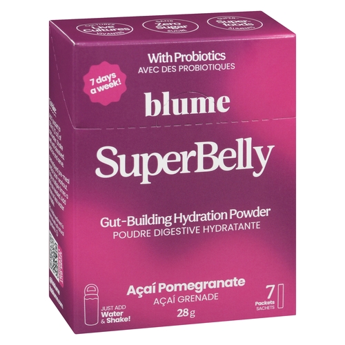 Blume - SuperBelly Gut-Building Hydration Powder - Açaí Pomegranate 7s