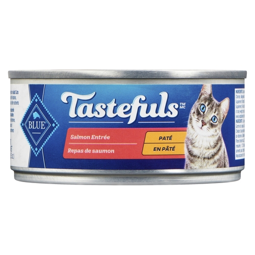 Blue - Tastefuls Natural Food for Adult Cats - Salmon Entrée Pâté 155g, 1 Each