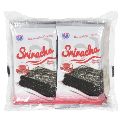 1st Choice Seasoned Seaweed - Sriracha 8/2.7g