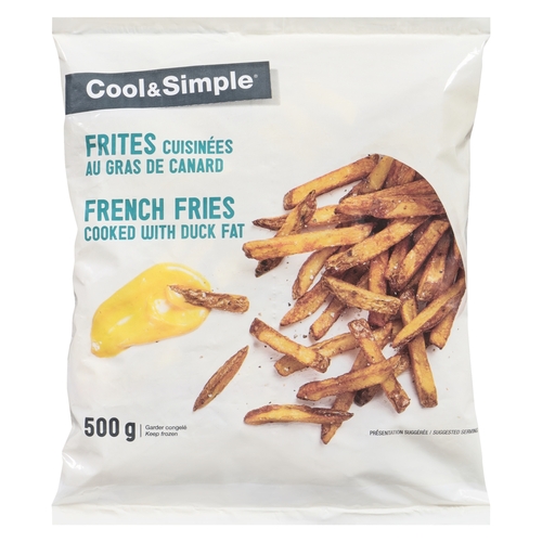 Cool & Simple - French Fries Cooked With Duck Fat 500g, 1 Each