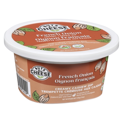 Nuts for Cheese - Creamy Cashew Dip - French Onion 210g, 1 Each
