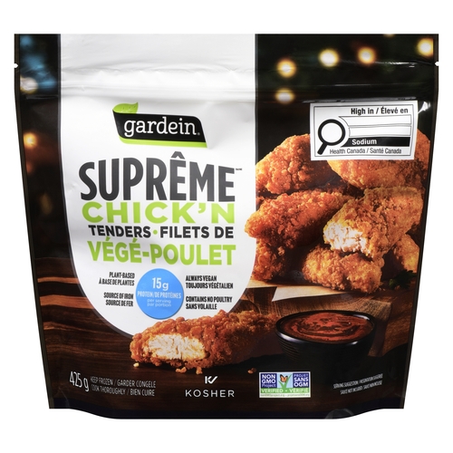 Gardein - Supreme Chick'n Tenders 425g, 1 Each