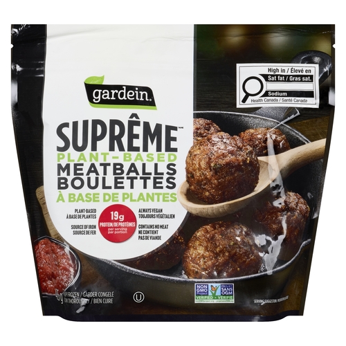 Gardein - Supreme Plant-Based Meatballs 425g, 1 Each