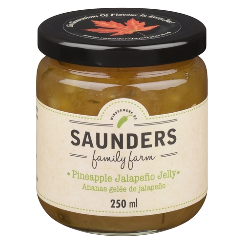 Saunders Family Farm - Jelly - Pineapple Jalapeño 250ml, 1 Each
