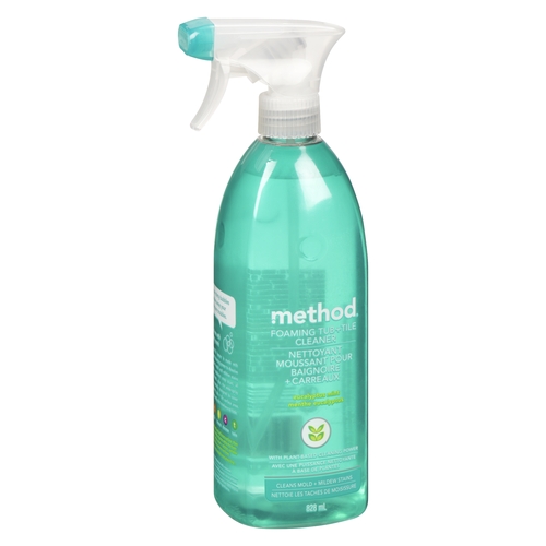 Method - Foaming Tub + Tile Cleaner - Eucalyptus Mint 828ml, 1 Each