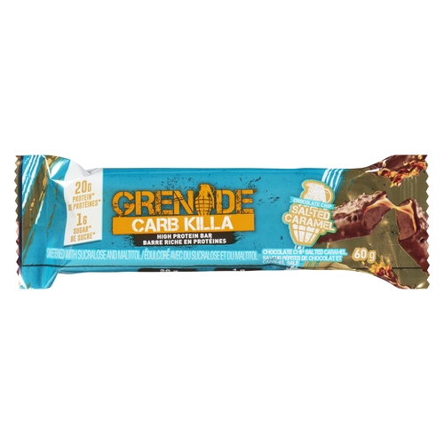 Grenade - Carb Killa High Protein Bar - Chocolate Chip Salted Caramel 60g