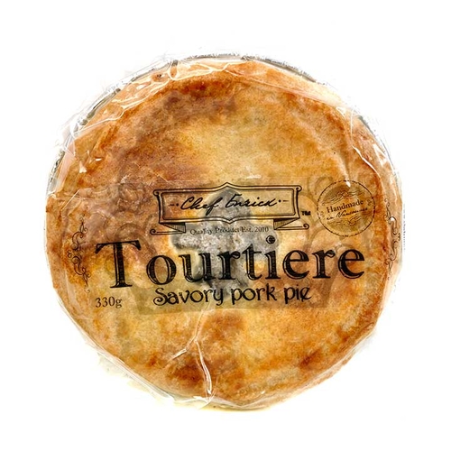 Chef Enrick - Individual Tourtiere Savory Pork Pie 330g
