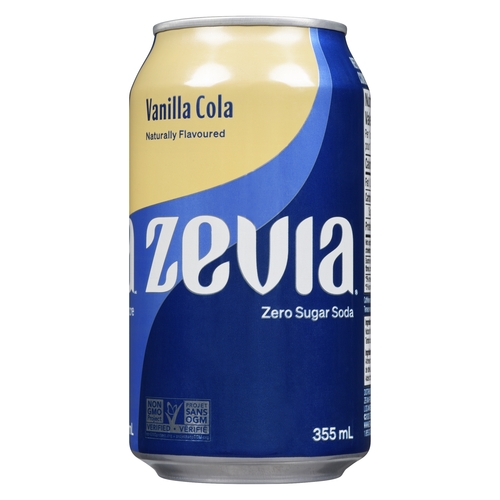Zevia - Zero Calorie Soda - Vanilla Cola 355ml