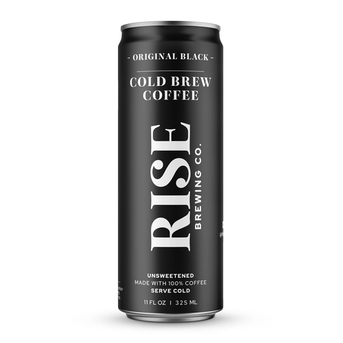 Rise Brewing Co. Cold Brew Latte - Original Black 325ml, 1 Each
