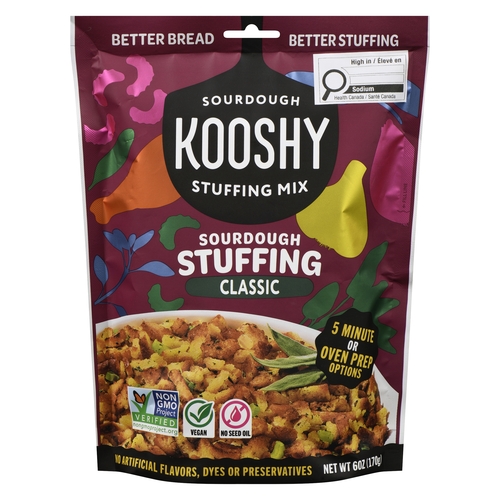 Kooshy Sourdough Stuffing Mix - Classic 170g, 1 Each
