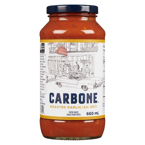 Carbone - Pasta Sauce - Roasted Garlic 660ml, 1 Each