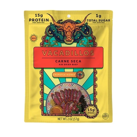 Vacadillos - Carne Seca Air Dried Beef - Chipotle Honey 57g