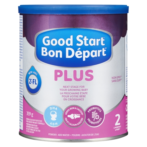Good Start Plus Iron & Calcium Fortified Milk-Based Infant Formula Powder 6 Months+ 359g, 1 Each