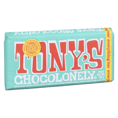 Tony's Chocolonely - Everything Bar 180g, 1 Each
