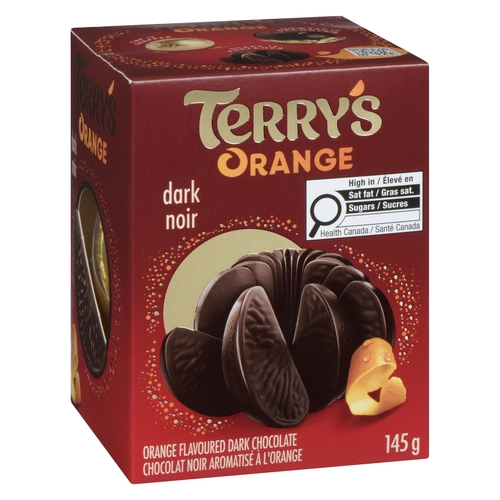 Terry's Orange - Orange Flavoured Dark Chocolate 145g, 1 Each
