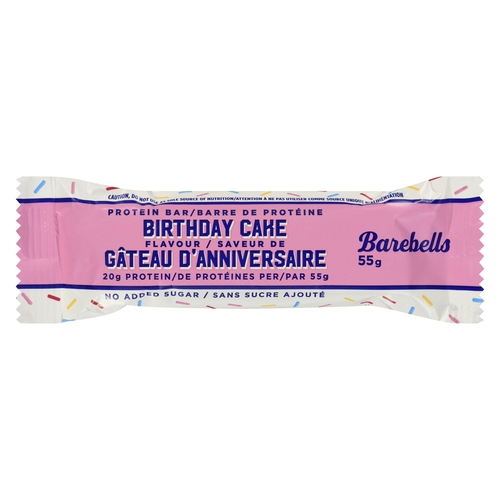 Barebells - Protein Bar - Birthday Cake Flavour 55g, 1 Each
