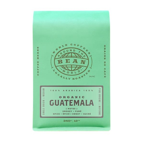 Bean Around The World - Coffee Beans - Organic Guatemala 340g, 1 Each