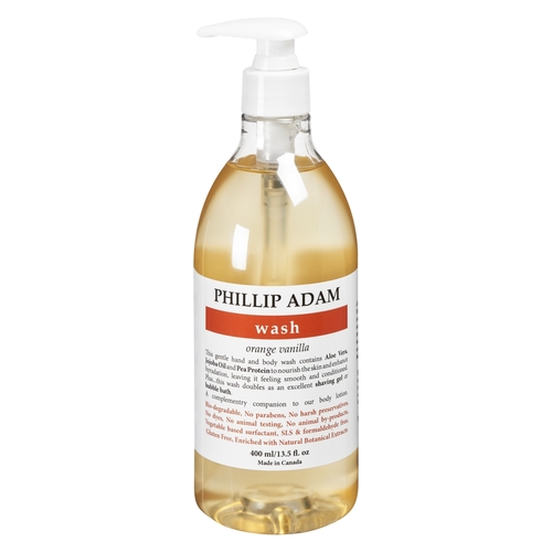 Phillip Adam - Hand & Body Wash - Orange Vanilla 400ml, 1 Each