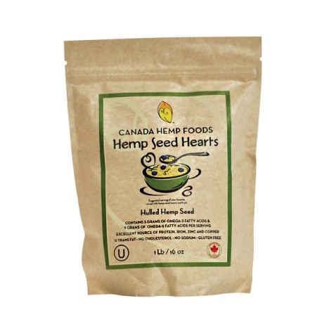 Canada Hemp Foods - Hemp Seed Hearts 454g, 1 Each