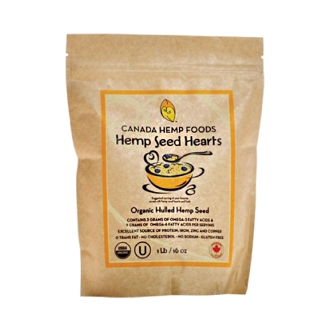 Canada Hemp Foods - Organic Hemp Seed Hearts 454g