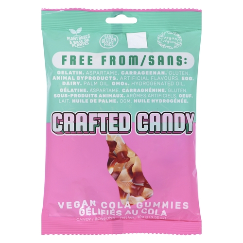 Crafted Candy - Vegan Cola Gummies 100g