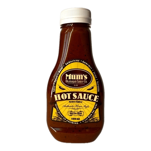 Mum's Okanagan Sauce Co. - Hot Sauce - Sorta Hot 500ml
