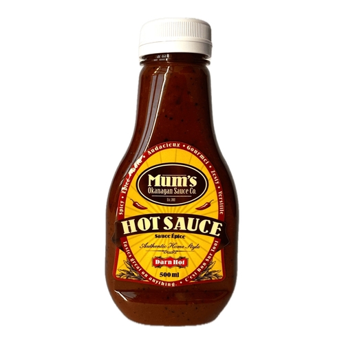 Mum's Okanagan Sauce Co. - Hot Sauce - Darn Hot 500ml