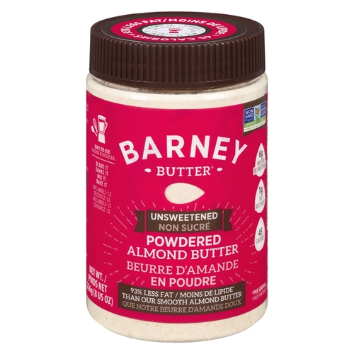 Barney Butter - Powdered Almond Butter - Unsweetened 226g, 1 Each