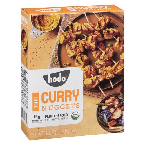 Hodo - Organic Thai Curry Nuggets - Plant-Based 227g