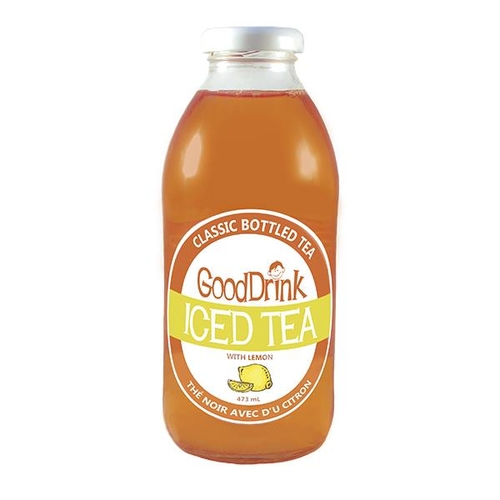 GoodDrink - Classic Bottled Tea - Iced Black Tea with Lemon 473ml, 1 Each