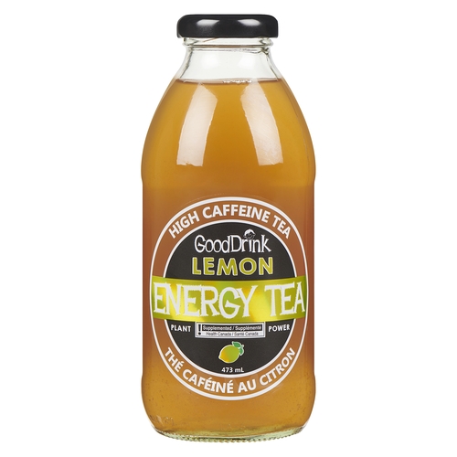 GoodDrink - Energy Tea - Lemon 473ml, 1 Each