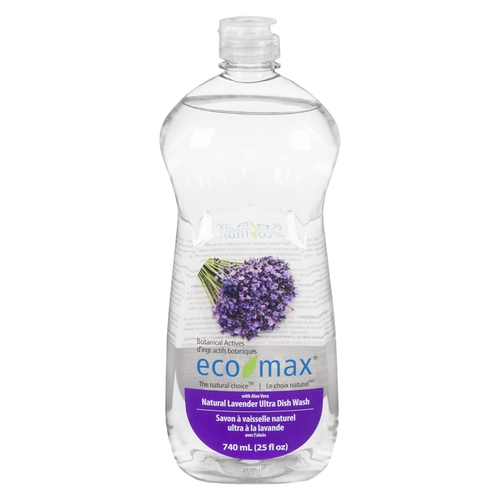 Eco Max - Dish Wash - Natural Lavender Ultra 740ml