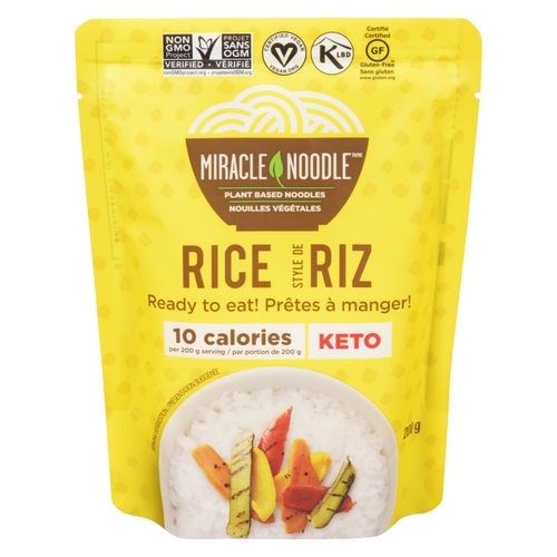 Miracle Noodle - Rice Style 200g, 1 Each