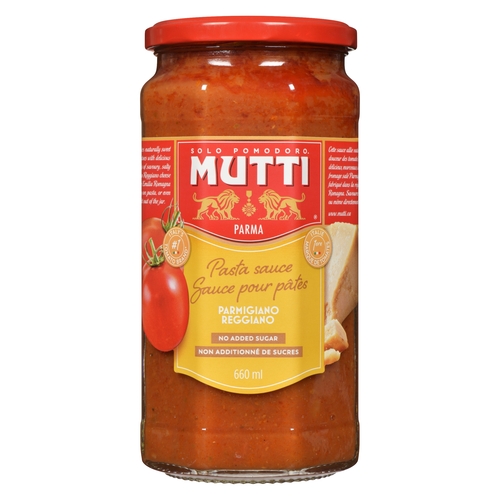Mutti - Pasta Sauce - Parmigiano Reggiano 660ml