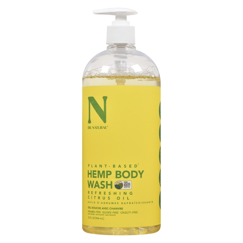 Dr. Natural - Plant-Based Hemp Body Wash - Citrus Oil 946ml, 1 Each